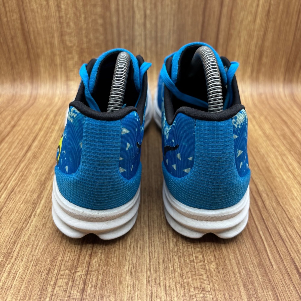 Hoka Crescendo XC Spikes Mens 9 Womens 10.5 Blue Yellow Track Running 1141272 - Picture 4 of 8